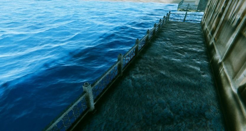 Istanbul Galata Bridge 90s 3D Model Low-poly 3D model_4