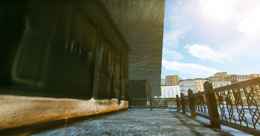 Istanbul Galata Bridge 90s 3D Model Low-poly 3D model_8