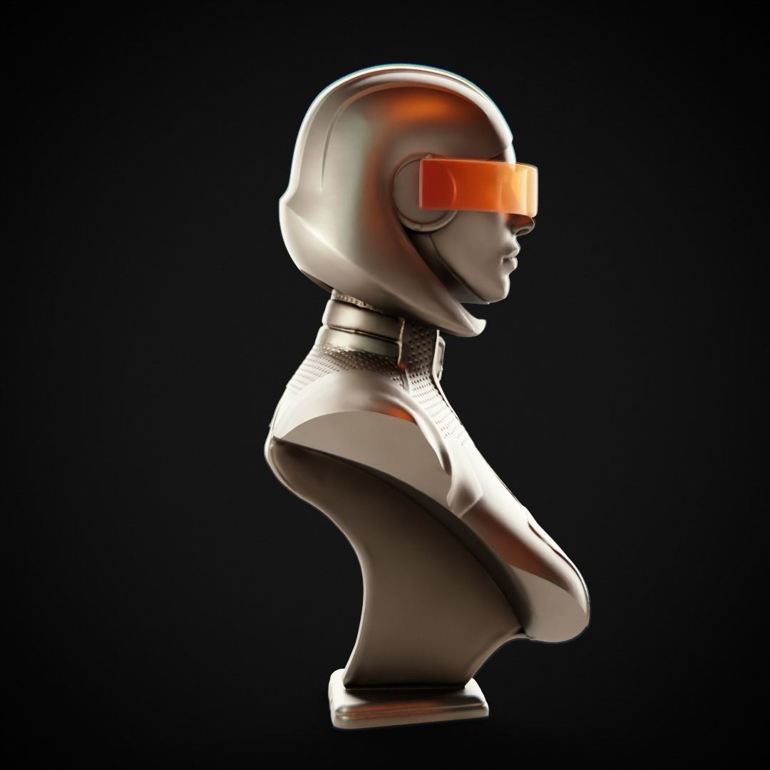 Mass Effect EDI  3D print model_8