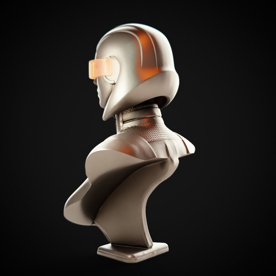 Mass Effect EDI  3D print model_4