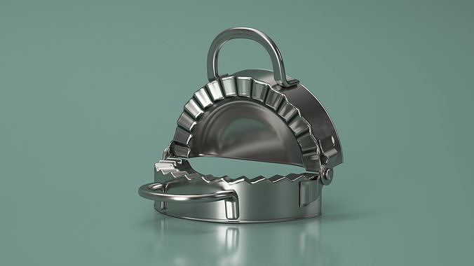 Dumpling Maker 3D model 5