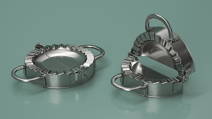 Dumpling Maker 3D model 6
