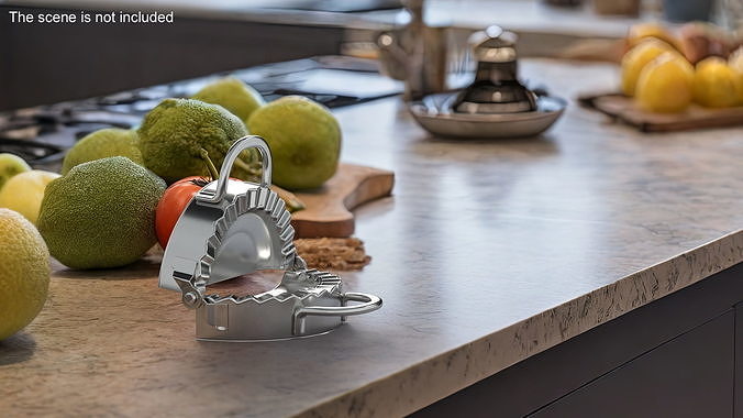Dumpling Maker 3D model 3