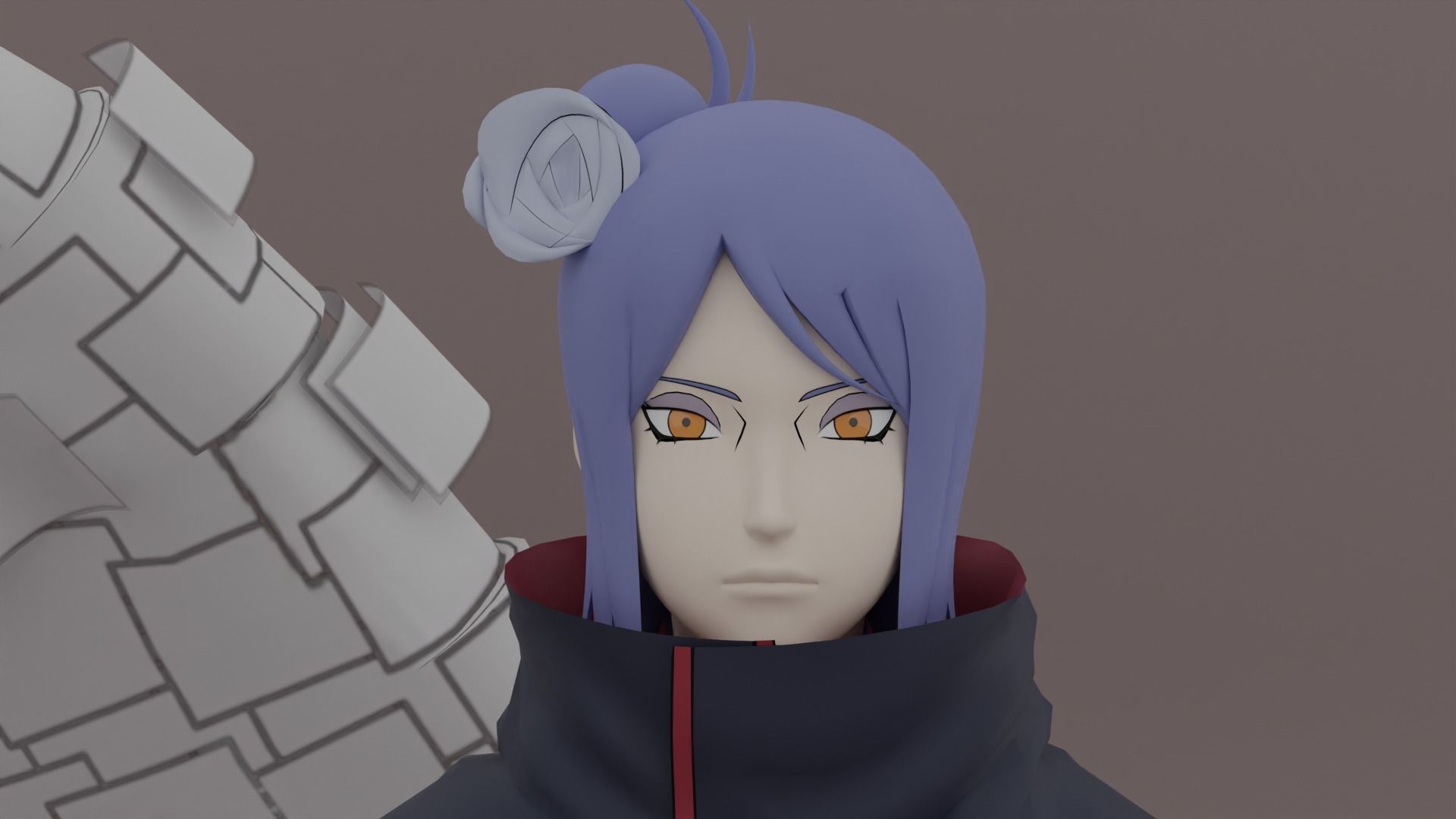  KONAN 3D RIGGED CHARACTER 3D model_1