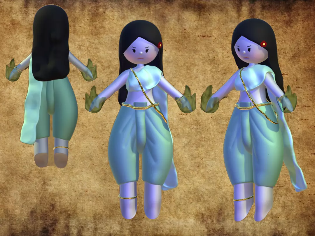 Thai Ghost - Nang Tanee Free 3D print model