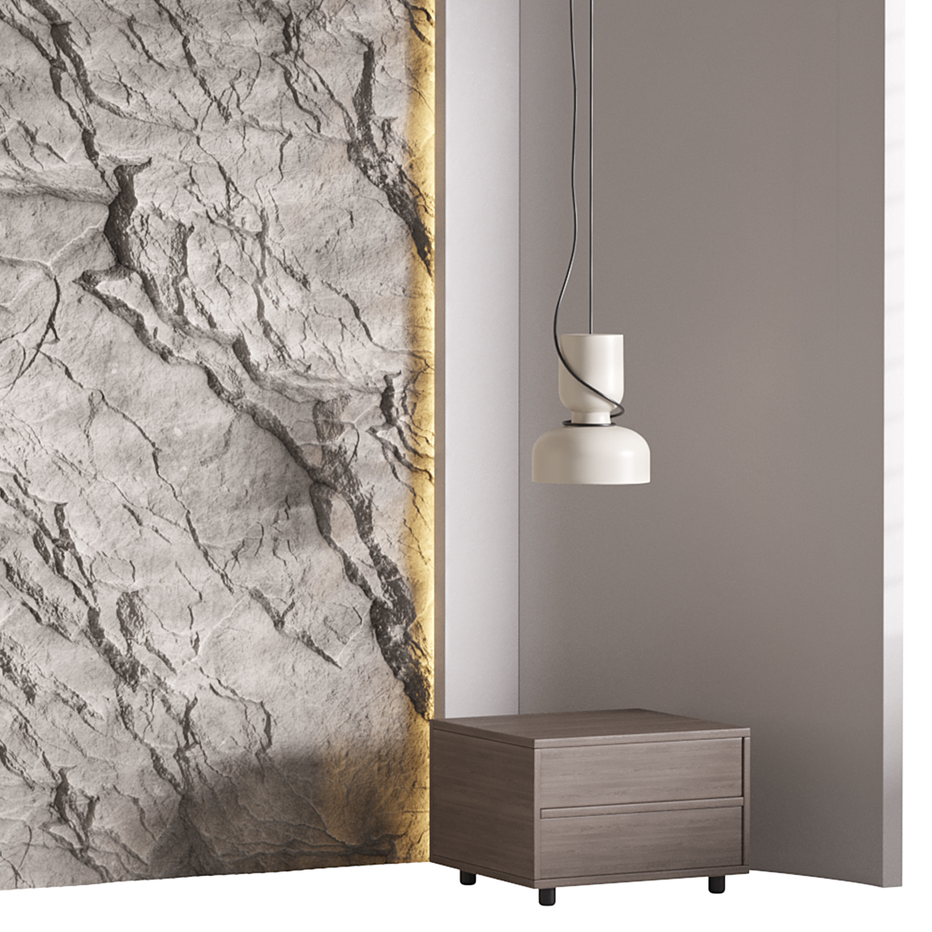 Decorative Wall panel  26 3D model_4