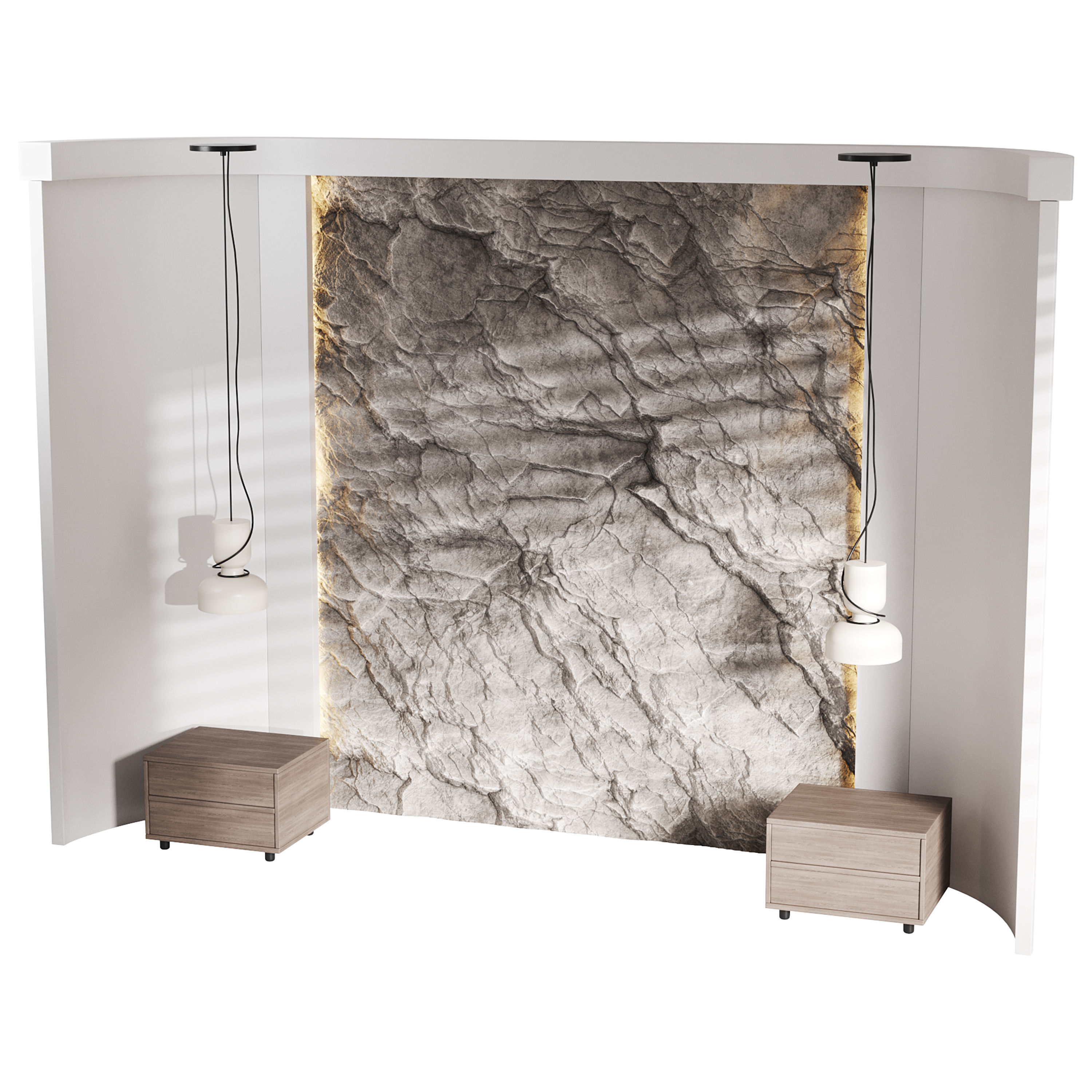 Decorative Wall panel  26 3D model_11