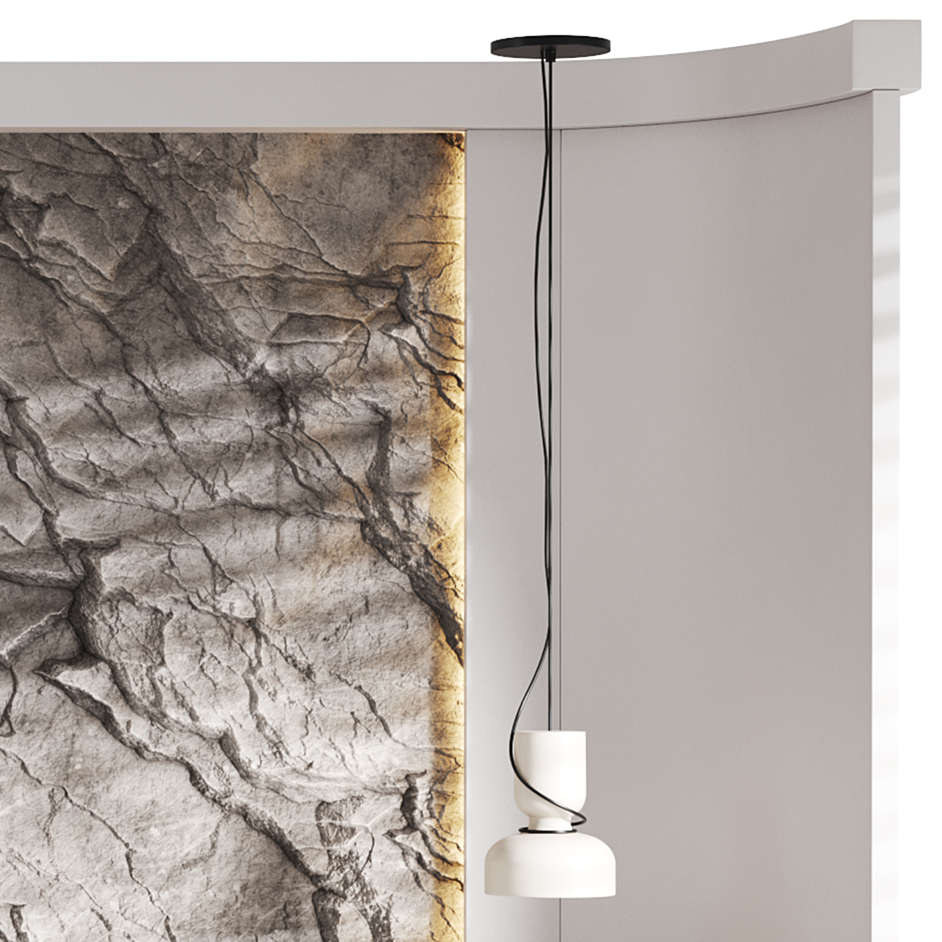 Decorative Wall panel  26 3D model_7