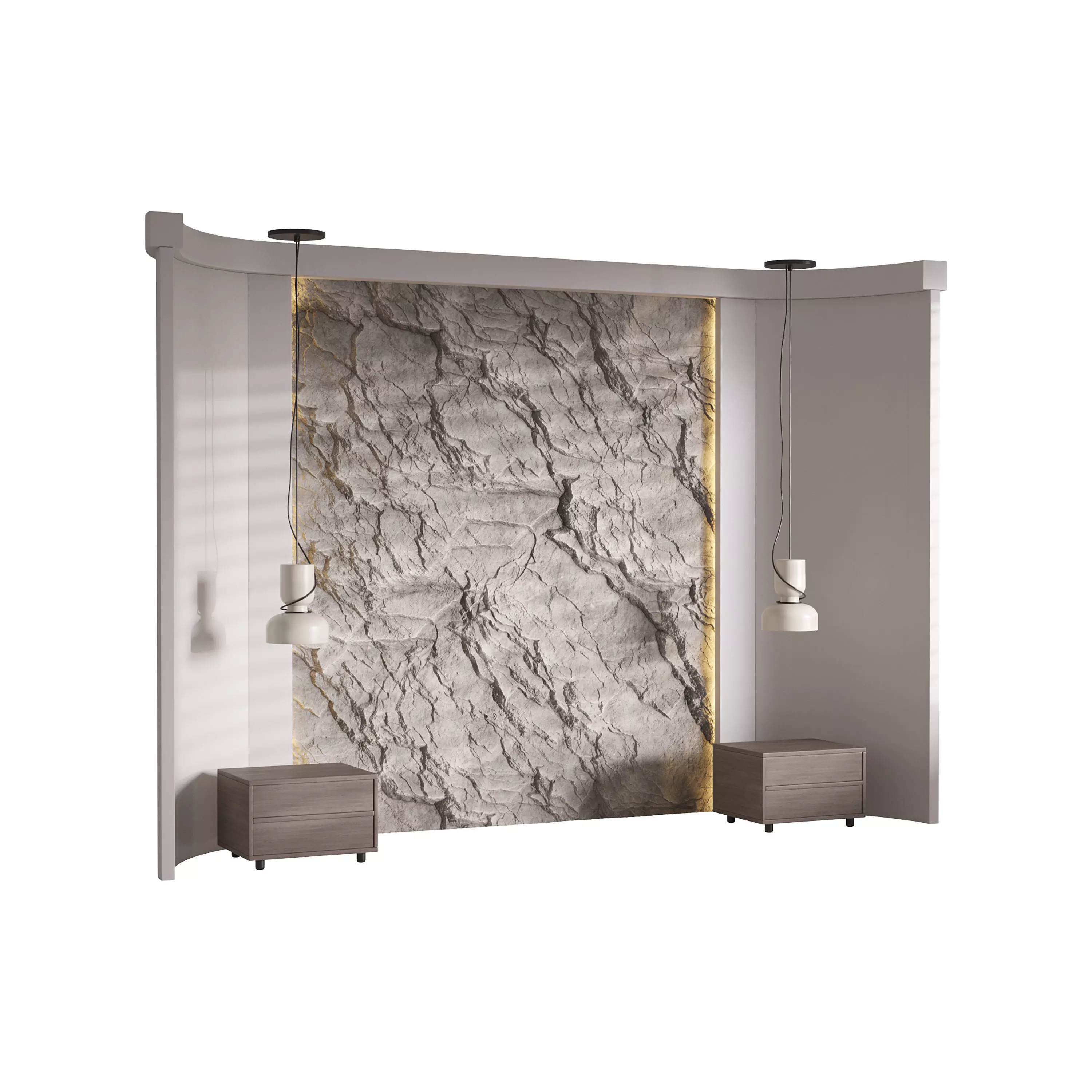 Decorative Wall panel  26 3D model_0