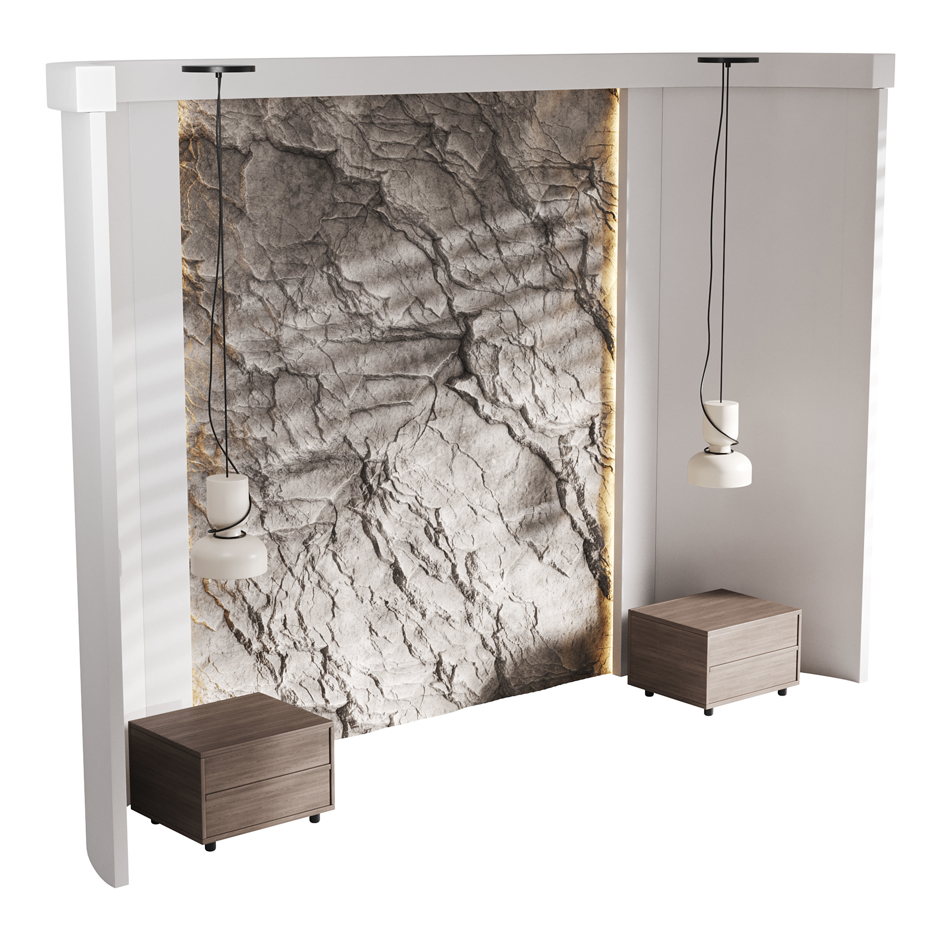 Decorative Wall panel  26 3D model_3