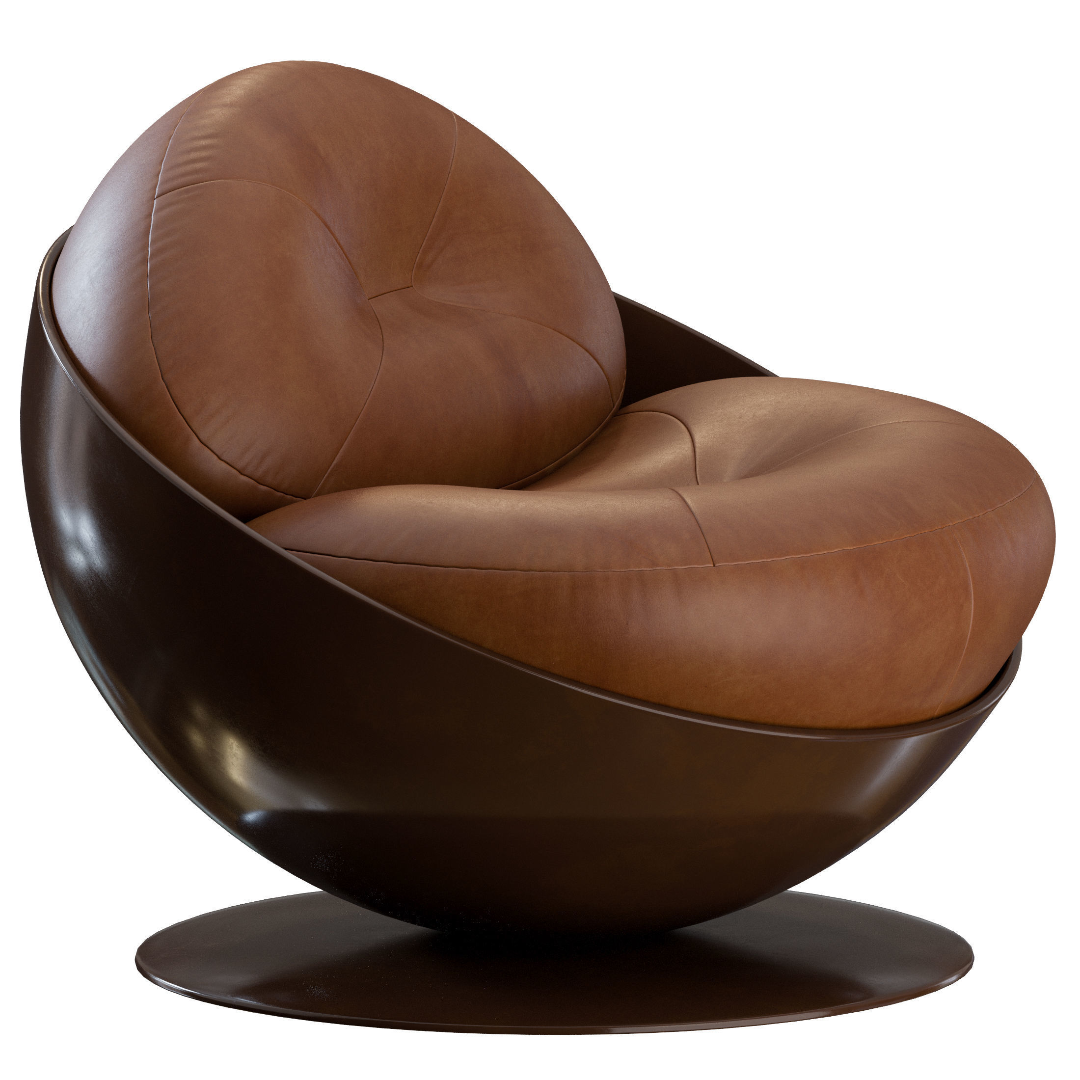 Esfera Lounge Armchair by Espasso 3D model_4