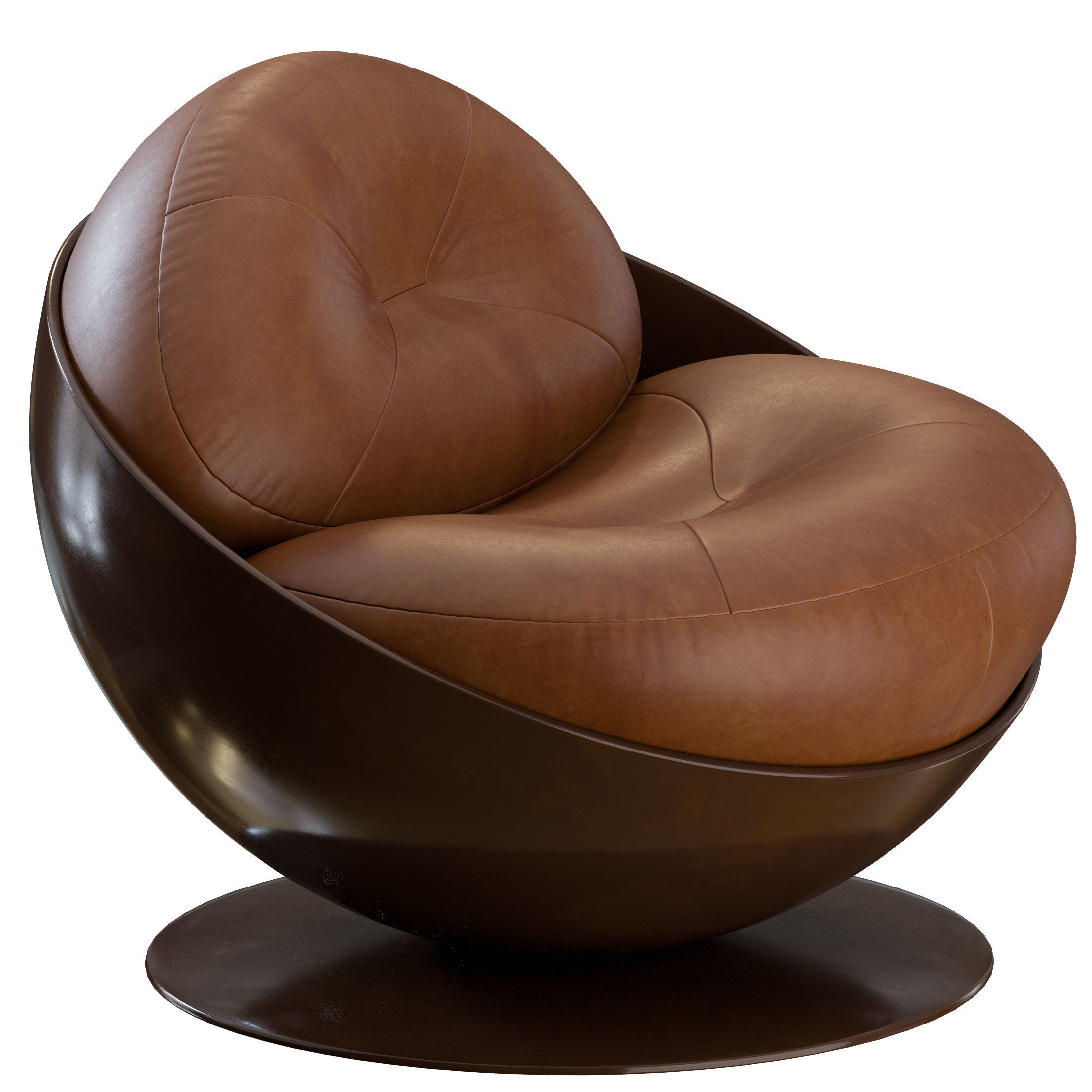 Esfera Lounge Armchair by Espasso 3D model_7
