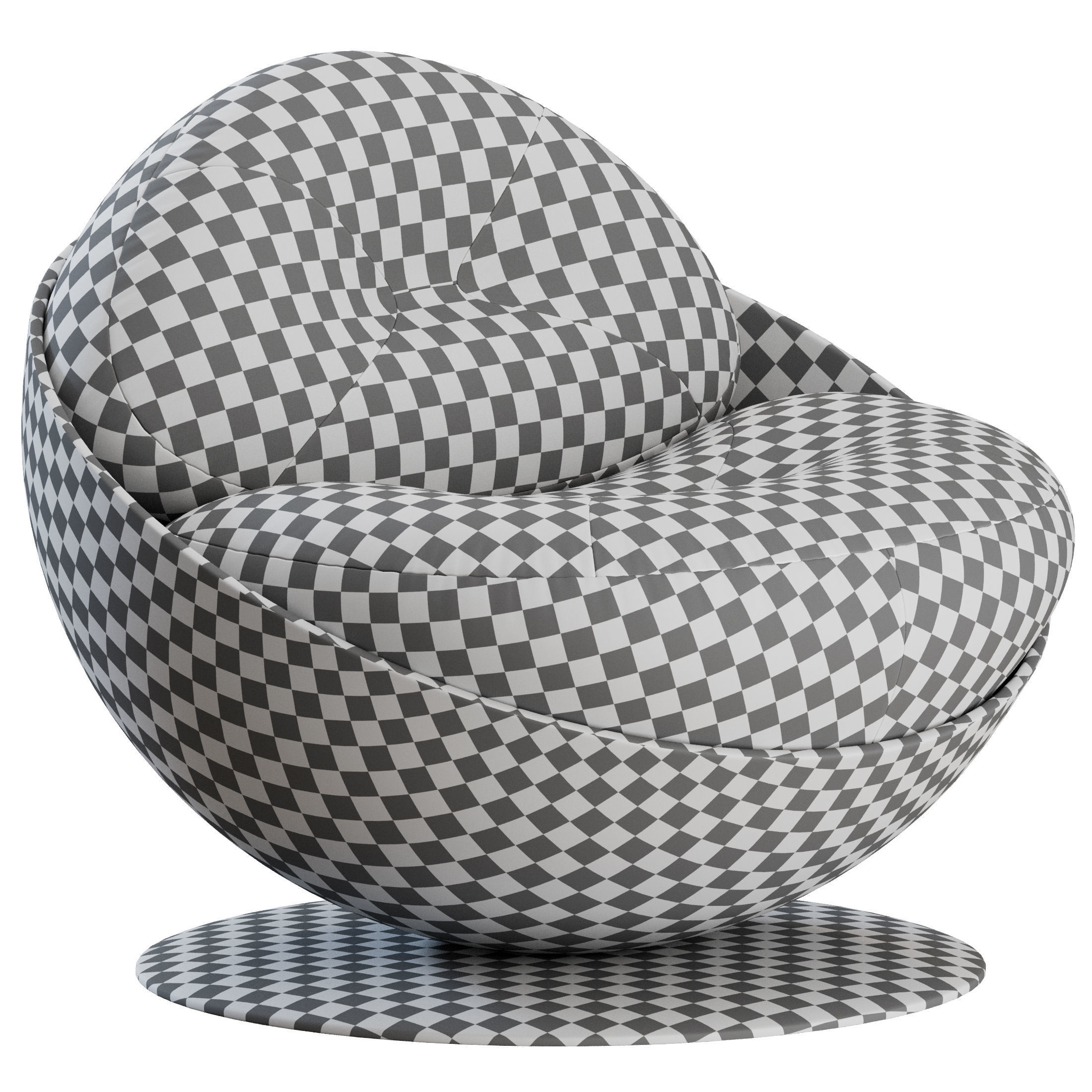 Esfera Lounge Armchair by Espasso 3D model_1