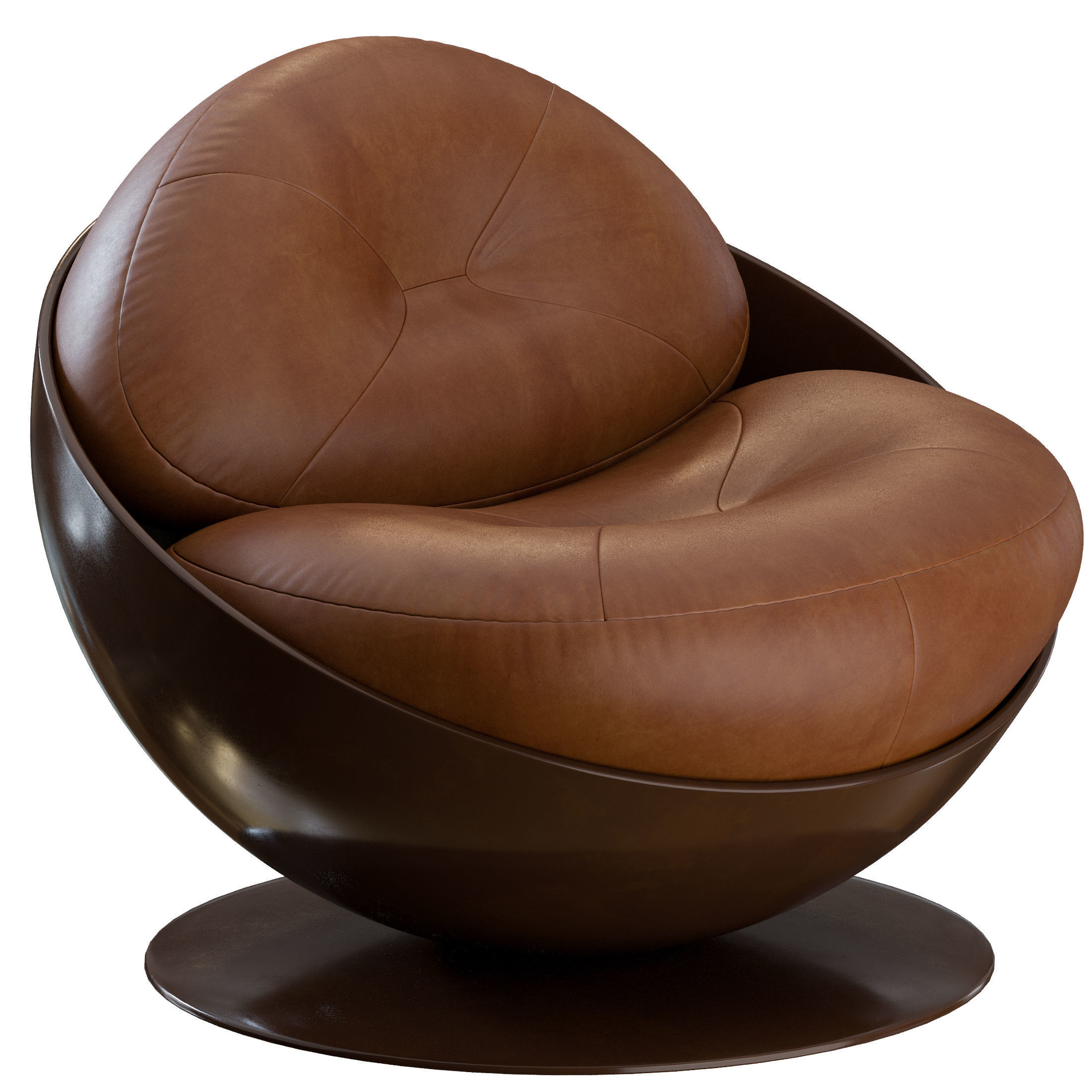 Esfera Lounge Armchair by Espasso 3D model_6