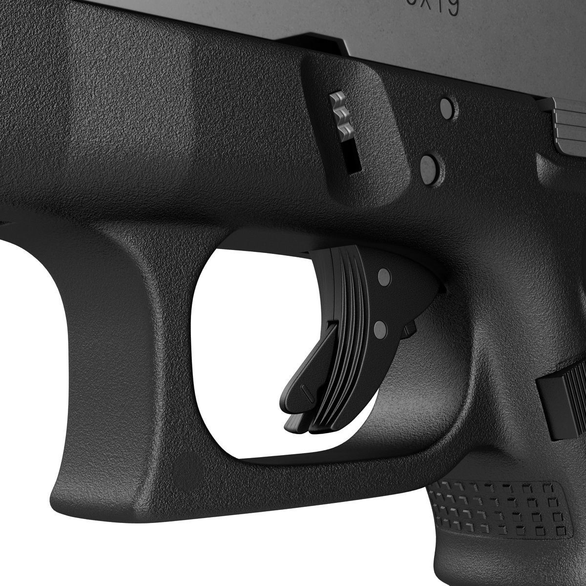 Glock 26 Black 3D model_20