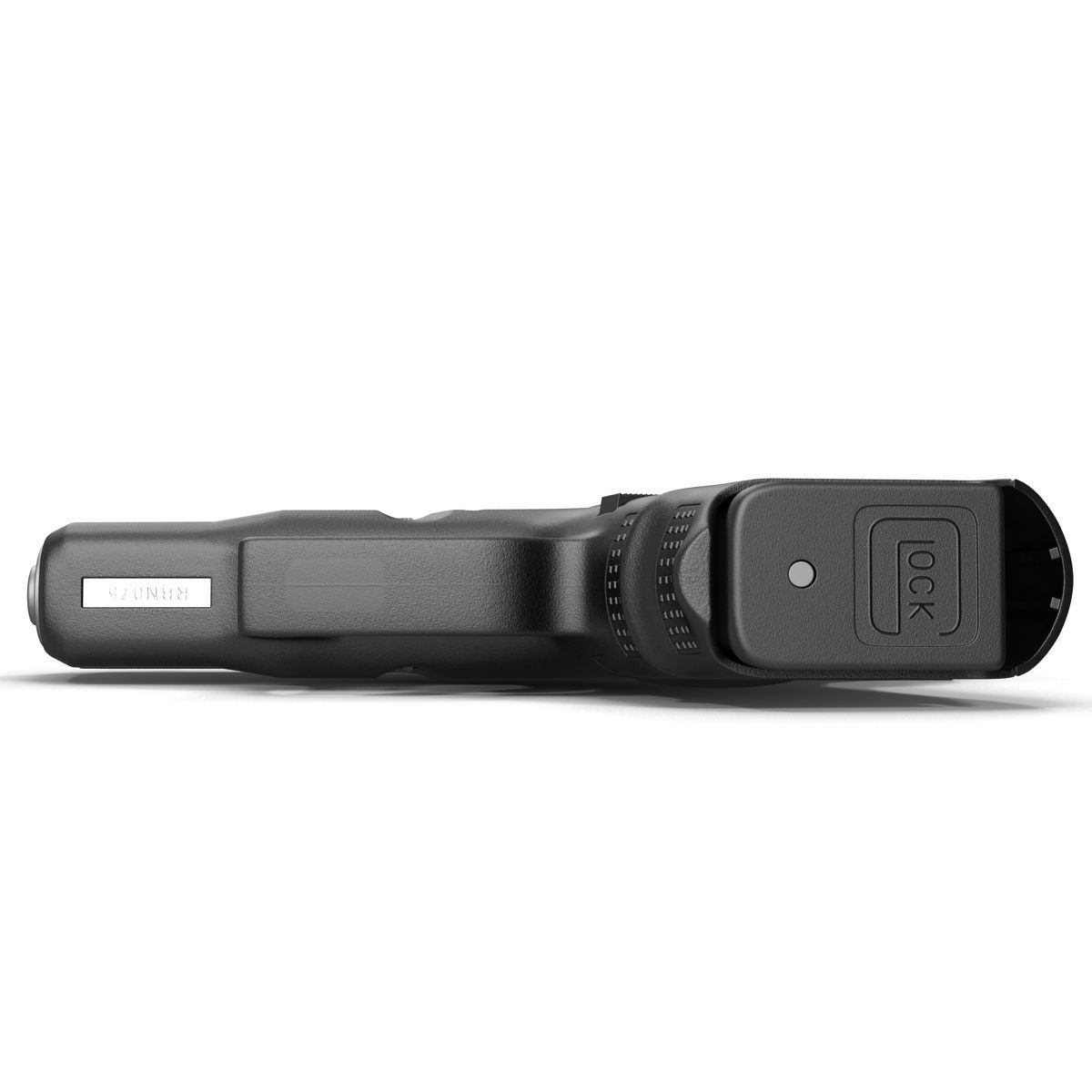 Glock 26 Black 3D model_2