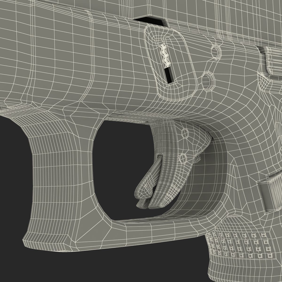 Glock 26 Black 3D model_45