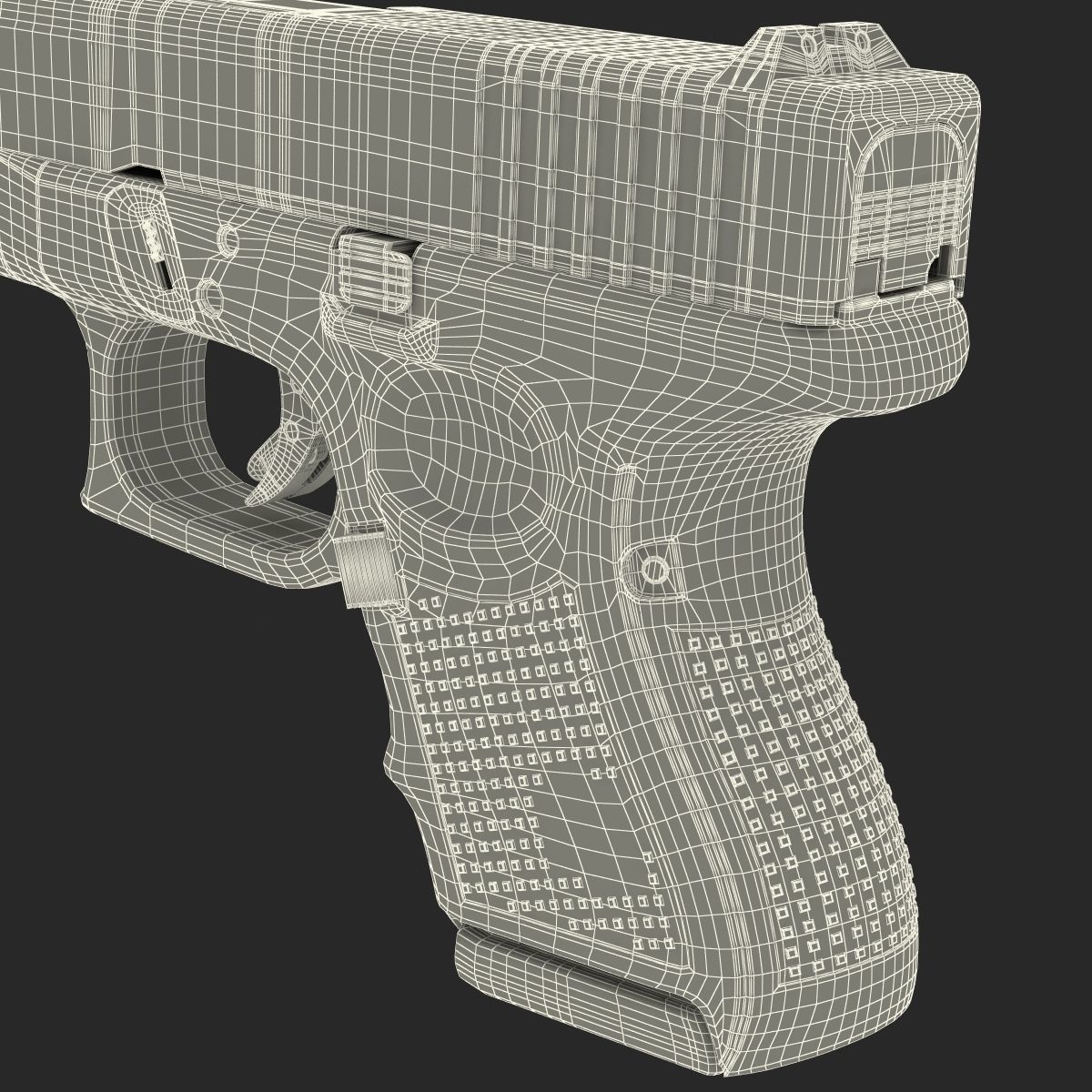 Glock 26 Black 3D model_47