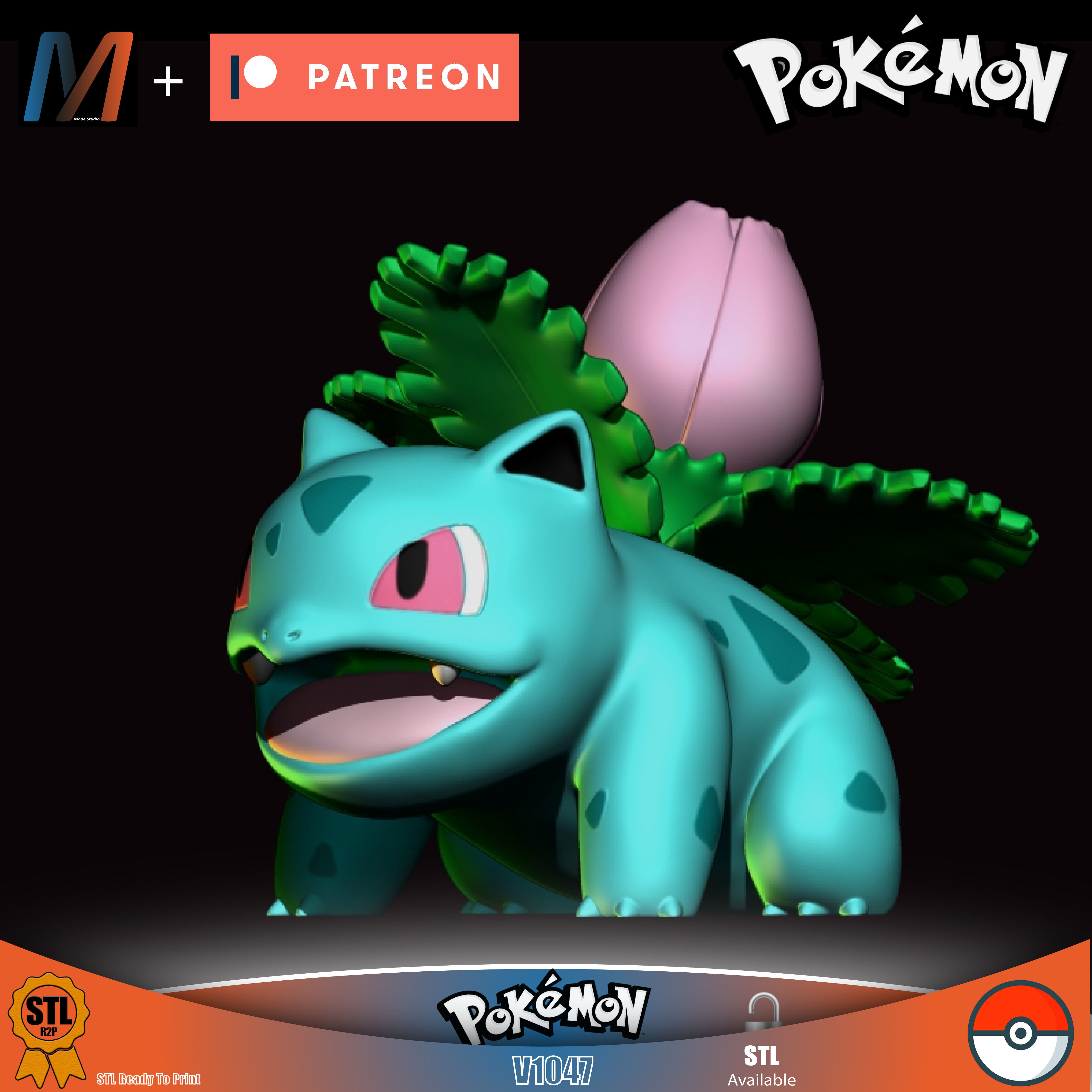 PX7V1062 POKEMON PACK 7 3D print model_7