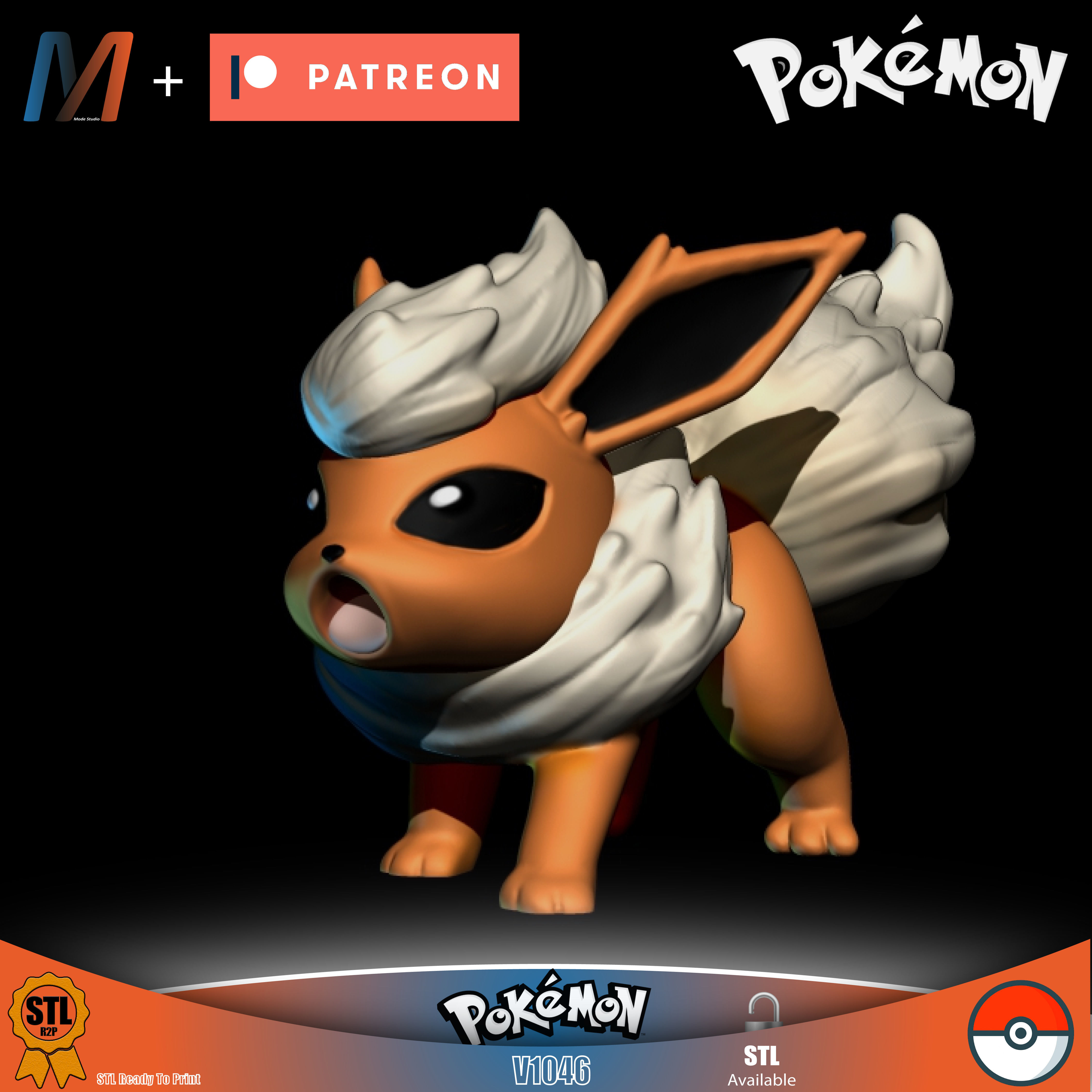 PX7V1062 POKEMON PACK 7 3D print model_5