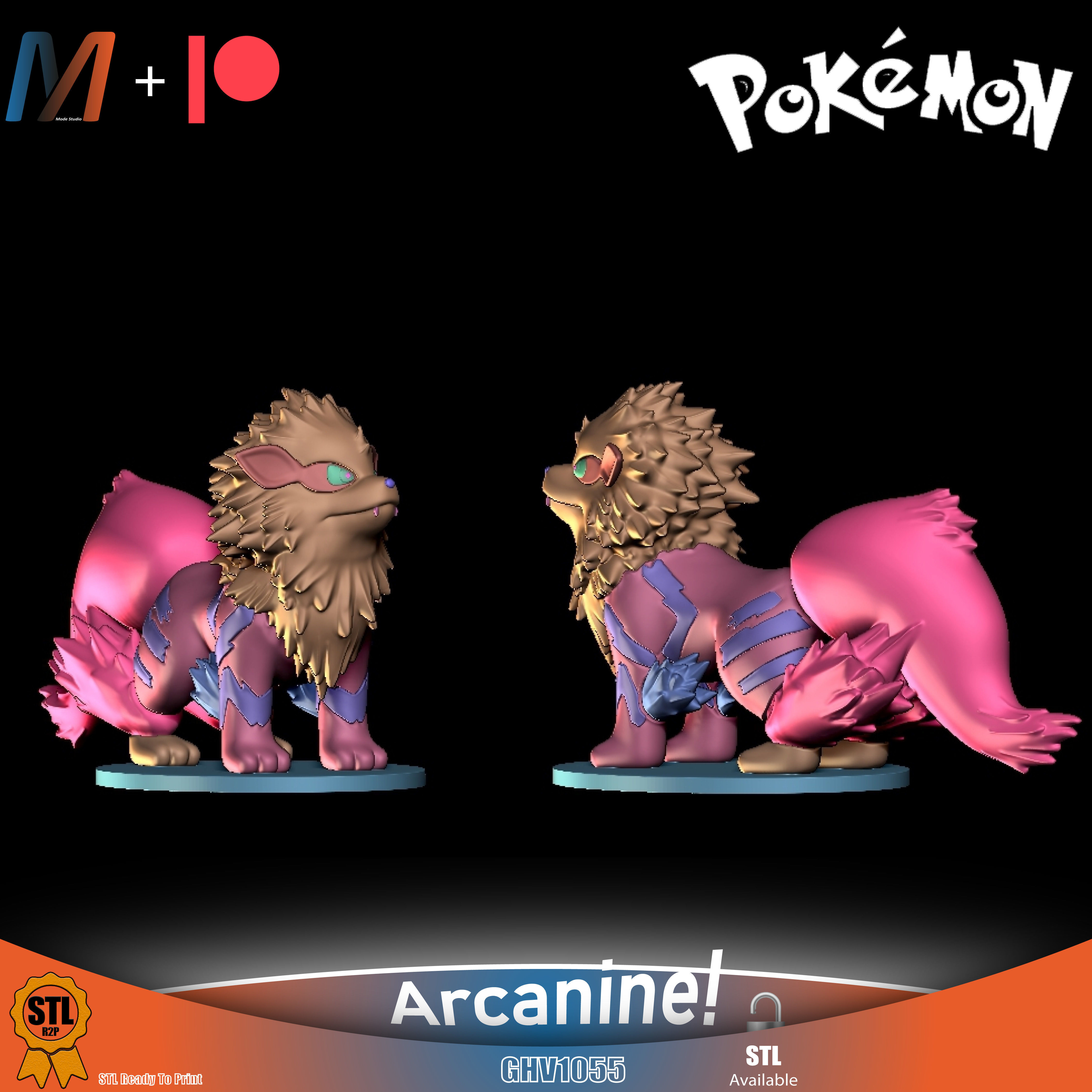 PX7V1062 POKEMON PACK 7 3D print model_2