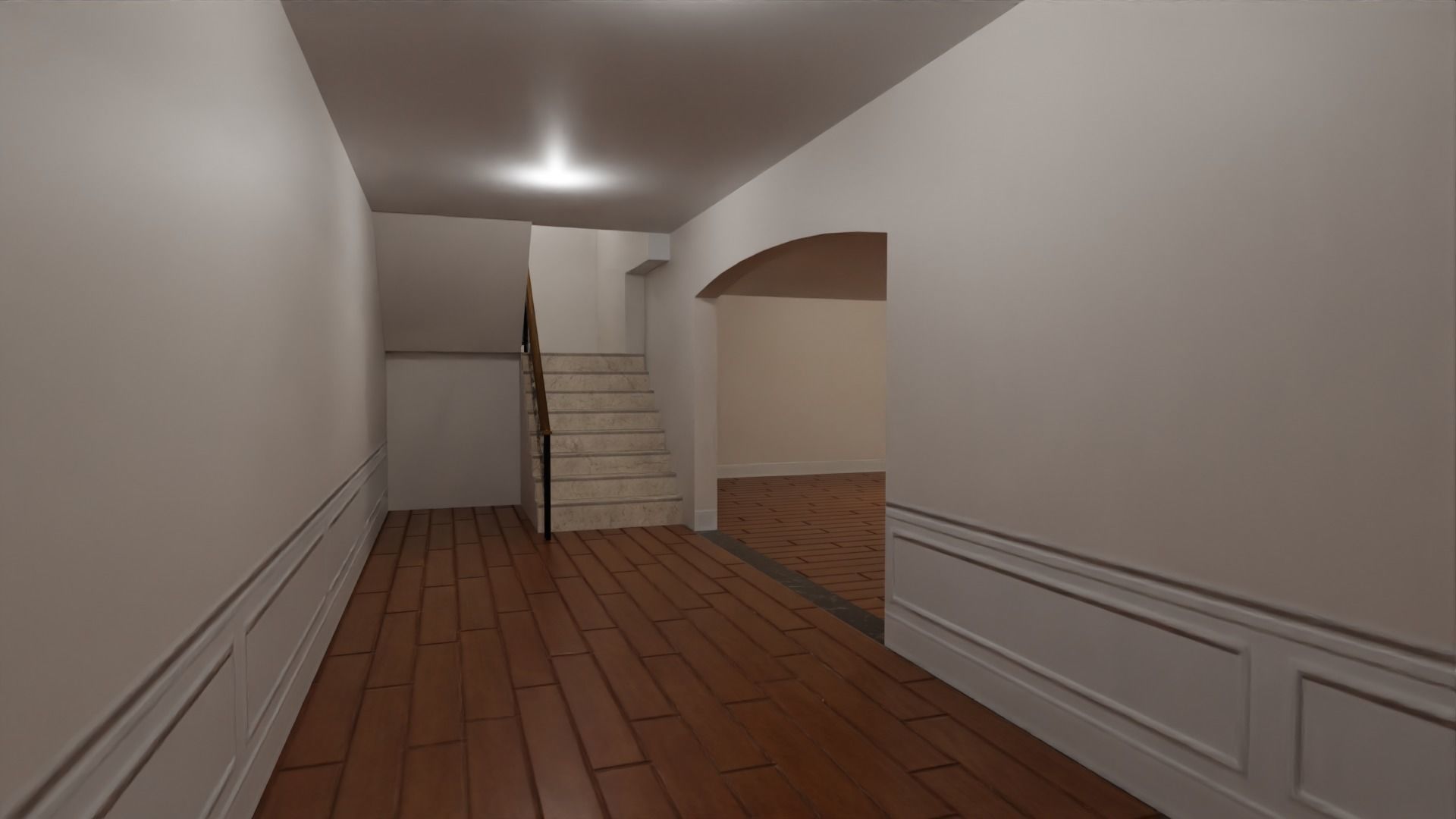 Mega Mansion Low-poly 3D model_45