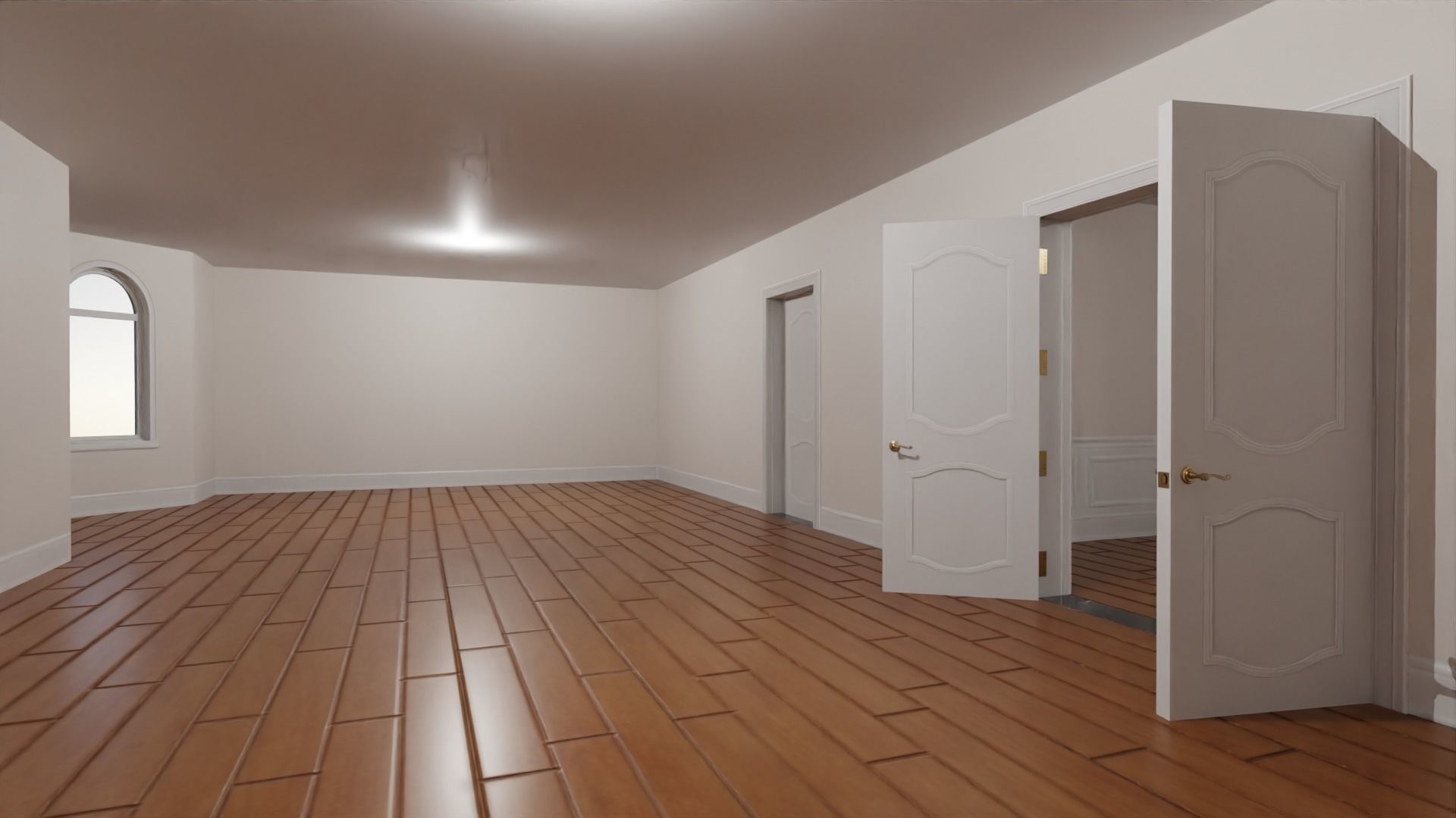 Mega Mansion Low-poly 3D model_38