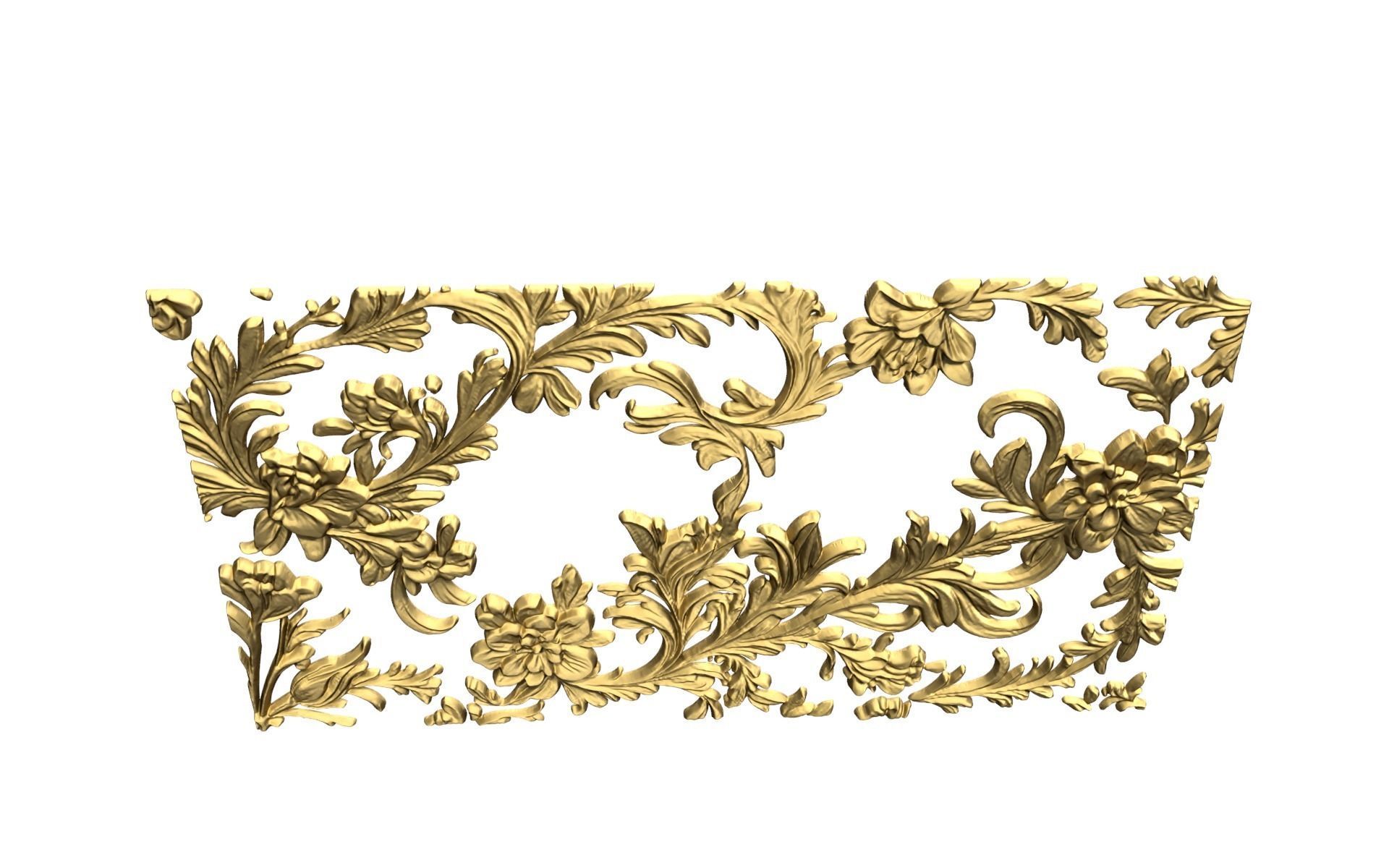 Decorative Ceiling 020 3D print model_6