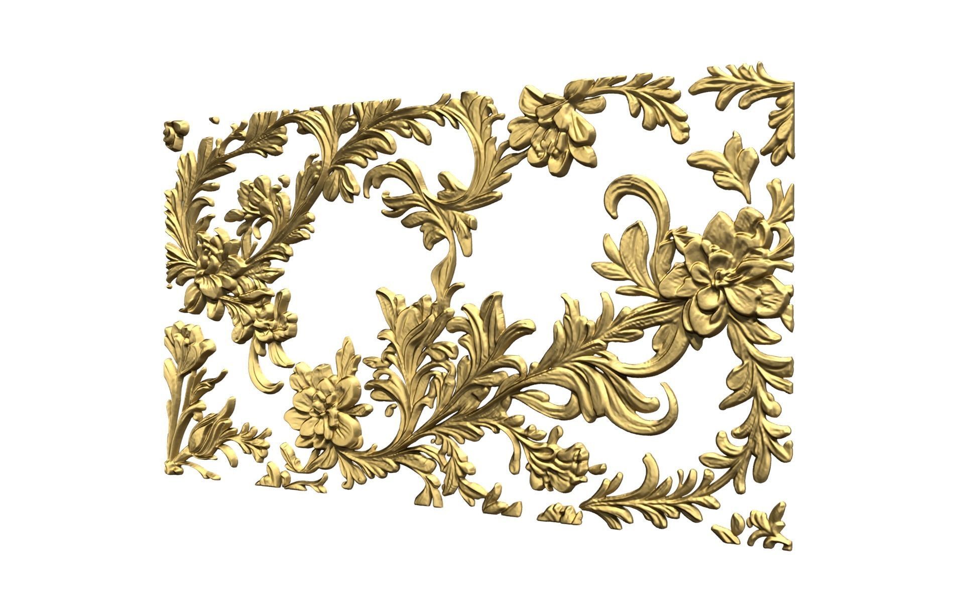 Decorative Ceiling 020 3D print model_2