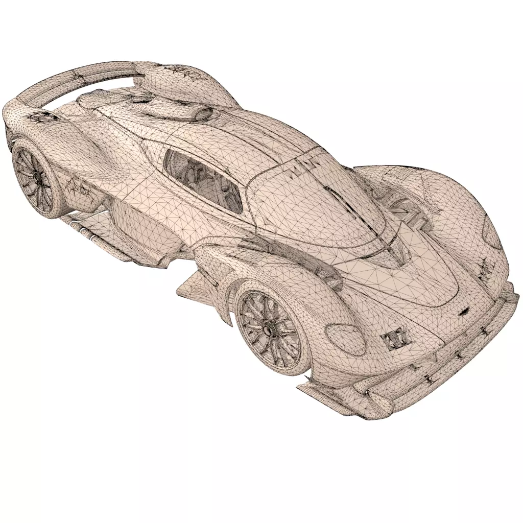 aston martin valkyrie Speedform 3D model 3D printable | CGTrader