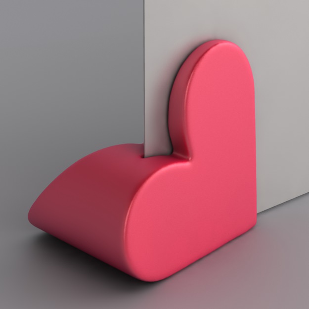 Heart Place Name Holder Free 3D print model_2