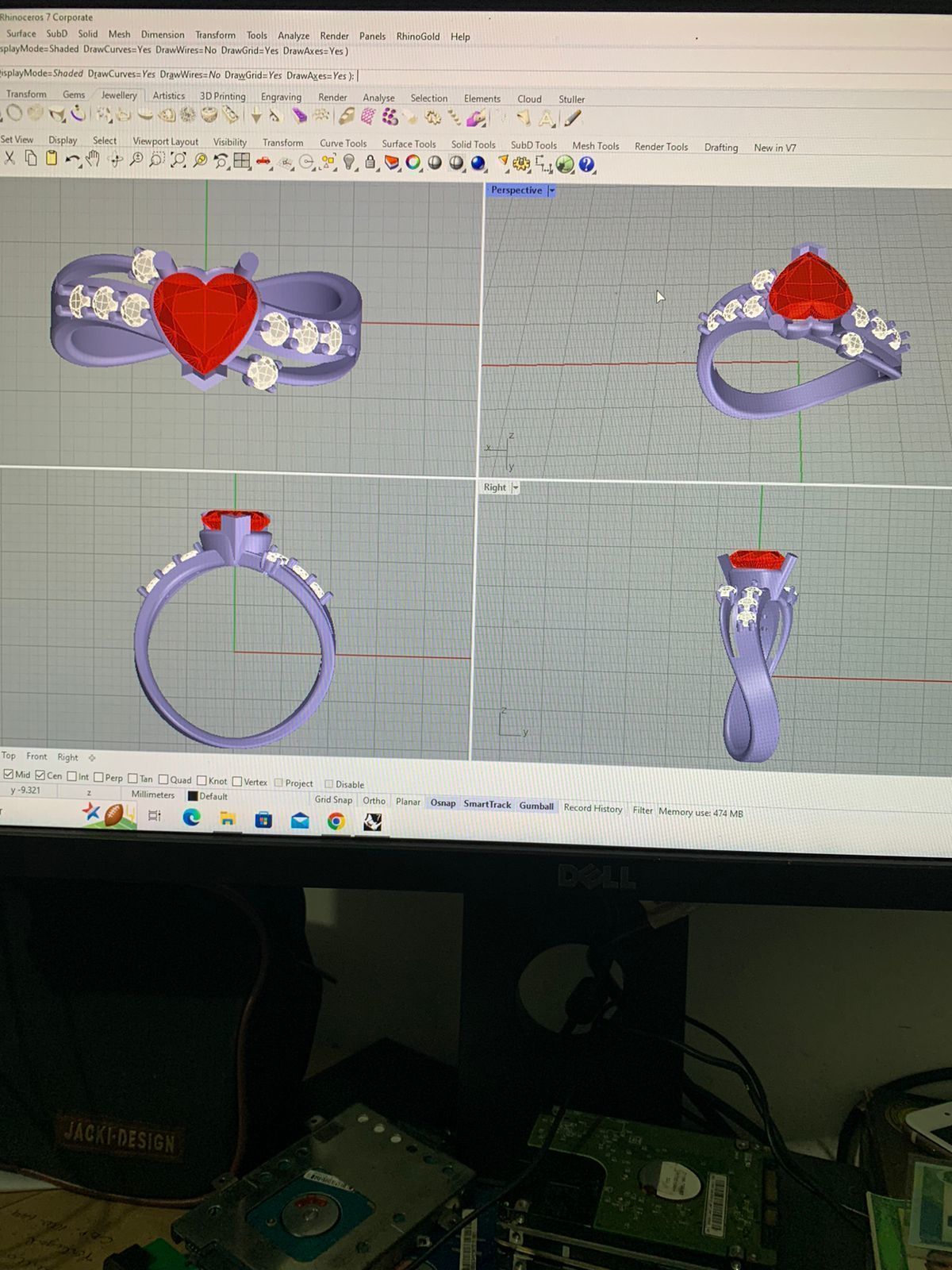 ANEL DE FORMATURA DIREITO ARQUIVO EM STL 3D print model_1