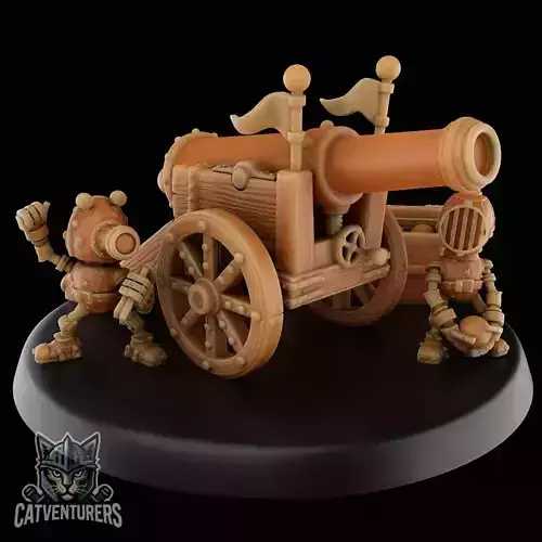 Dumbot Artillery 3D print model