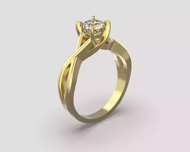 R 026 Solitaire ring