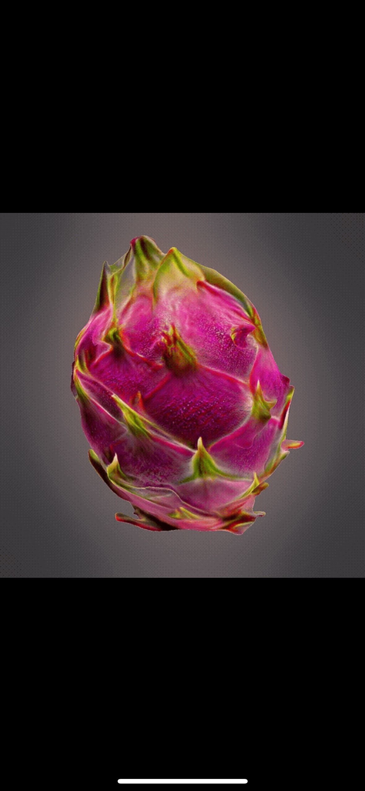 Dragon fruit 3D print model_5