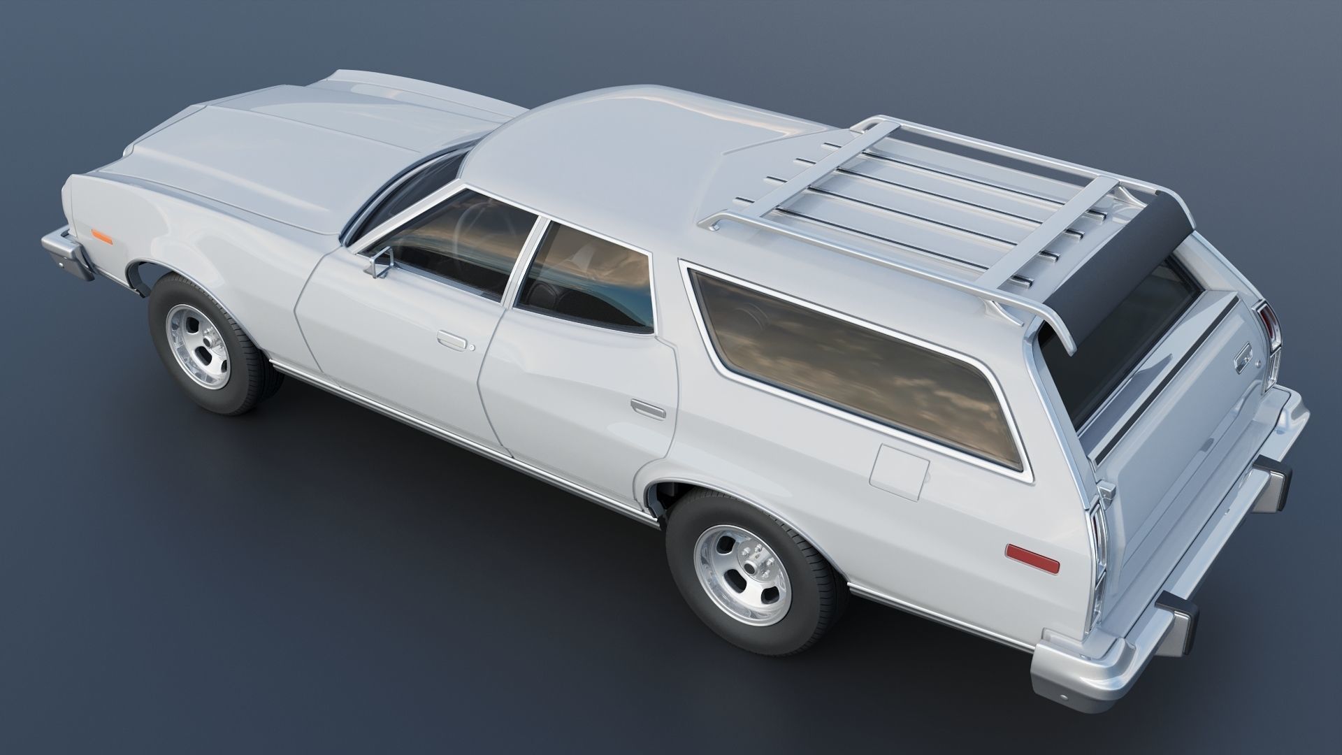 Gran Torino Wagon 1974 3D print model_5