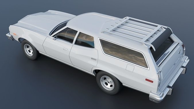Gran Torino Wagon 1974 3D print model 6
