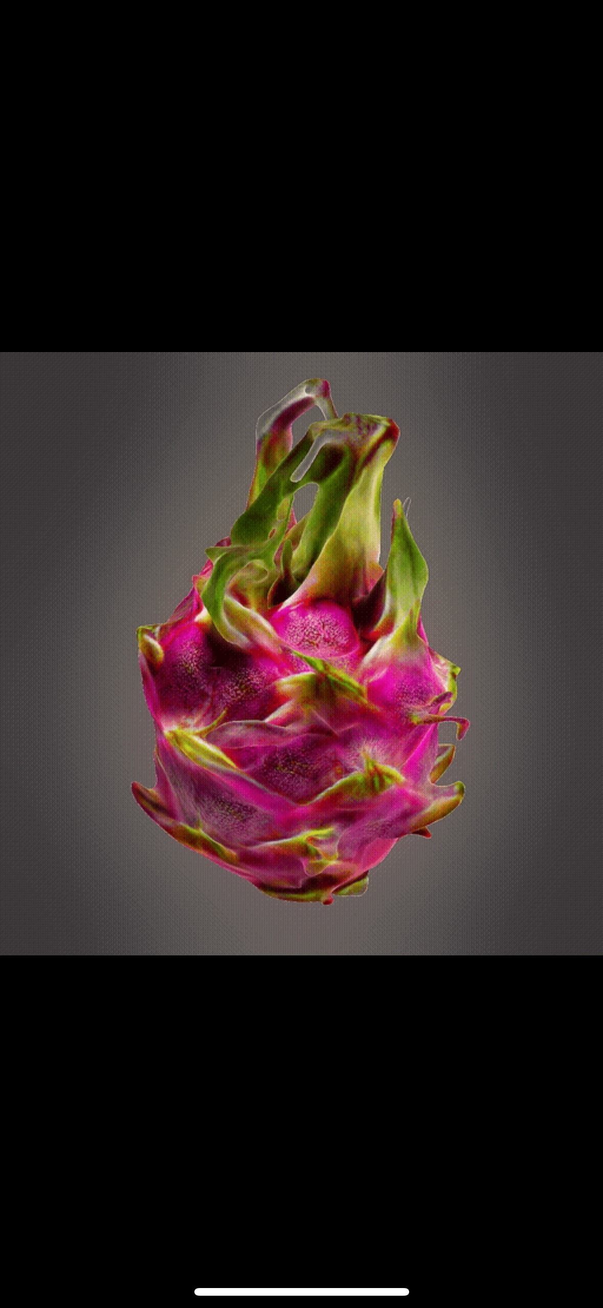 Dragon fruit 3D print model_1