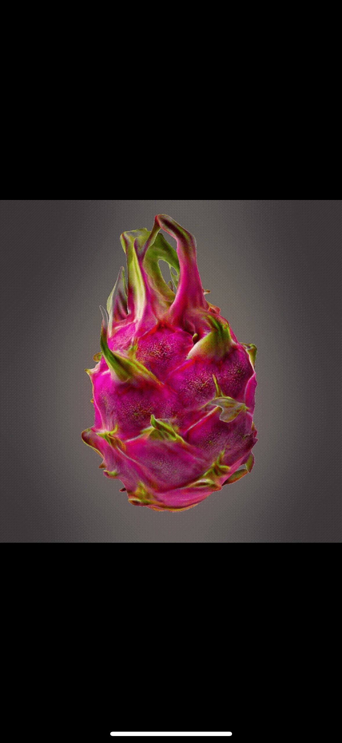 Dragon fruit 3D print model_5