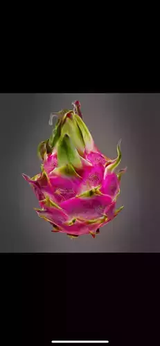Dragon fruit 3D print model