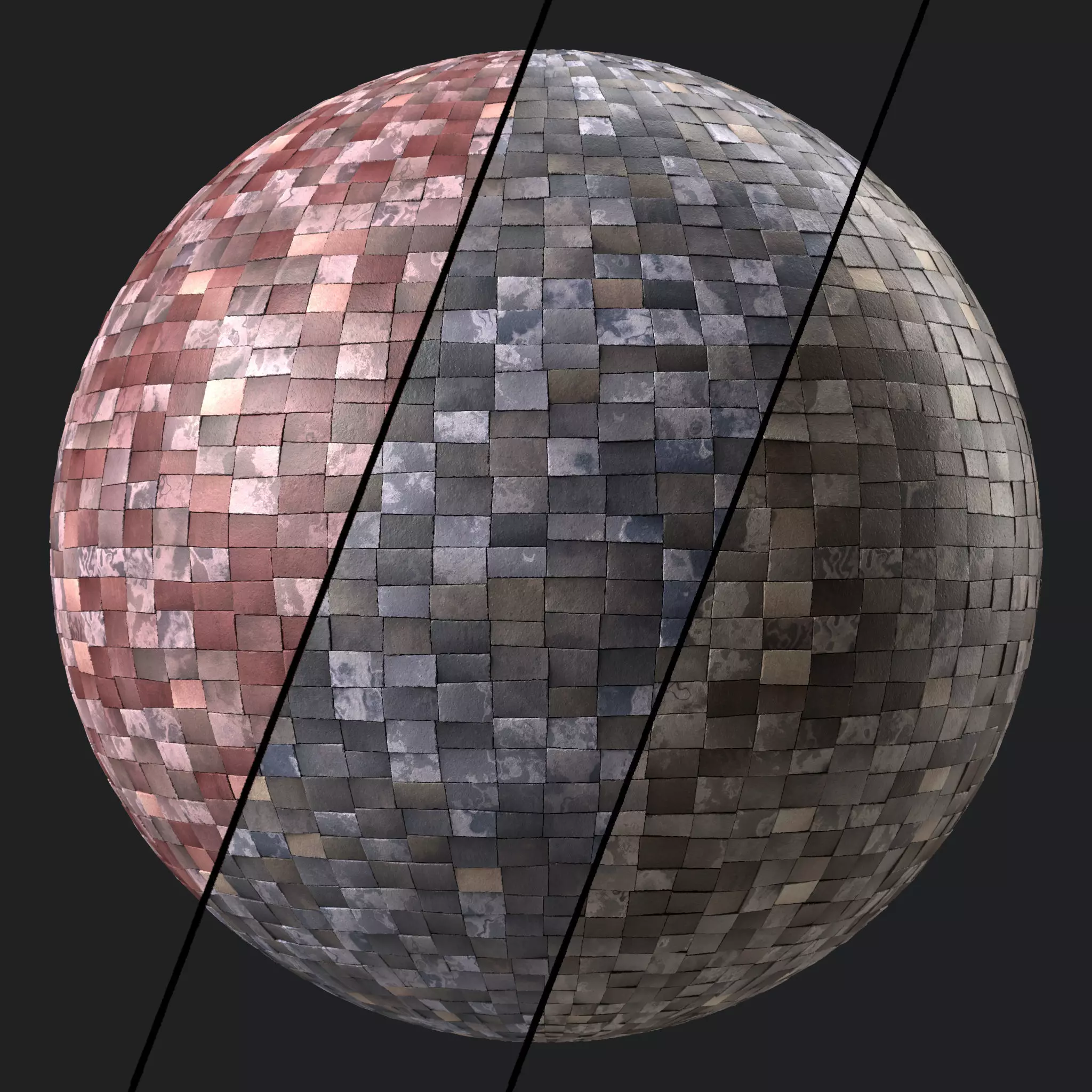 Stone Wall Materials 107- Multi Color Stone Wall- Sbsar Seamless Texture_0