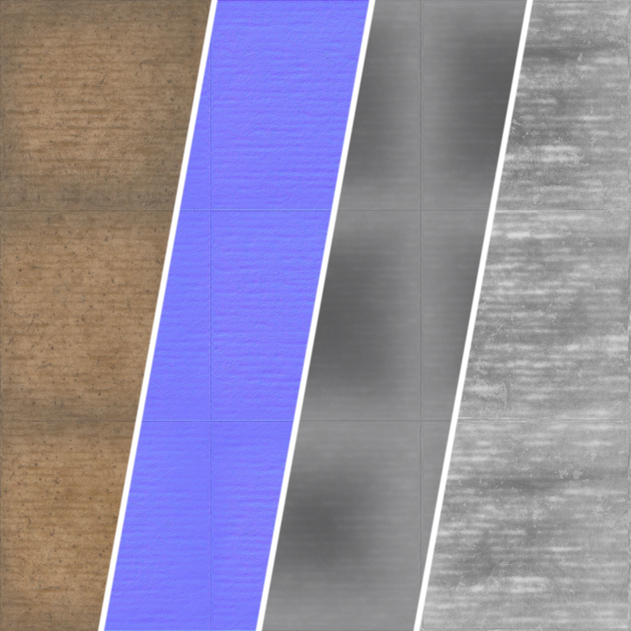 CardBoard Materials 02- by Deformed CardBoard- Sbsar Seamless Texture_3