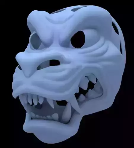 Toon Werewolf Cosplay Fursuit Head Base