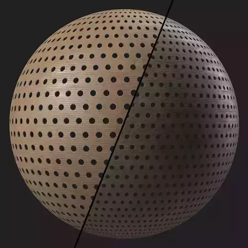 CardBoard Materials 05- Perforated CardBoard- Sbsar Seamless Texture