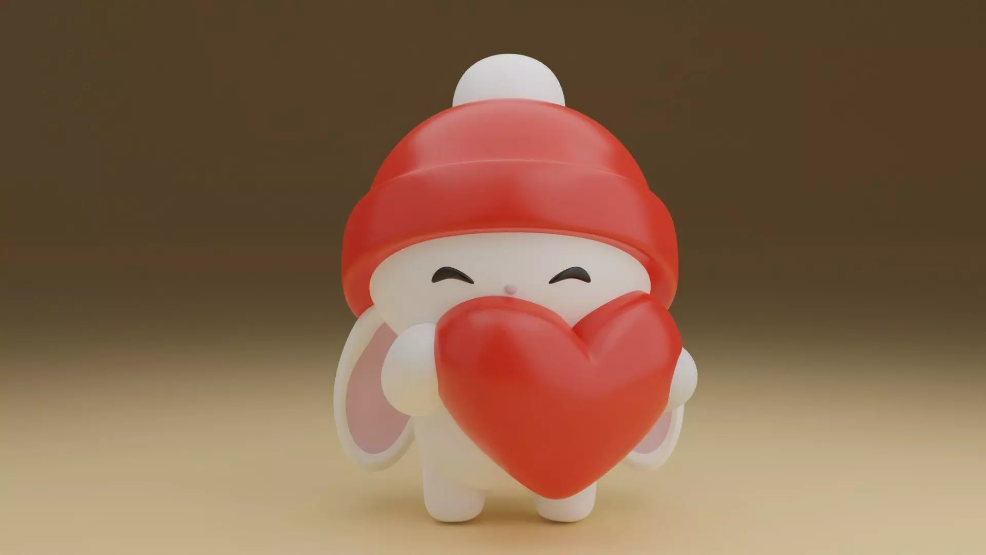 Rabbit 3D print model