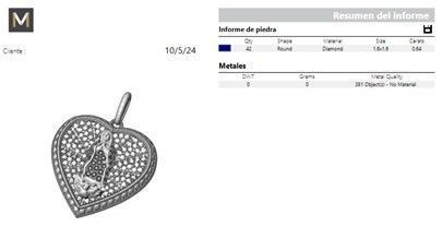 Virgen Guadalupe en forma de corazon 3D print model_16