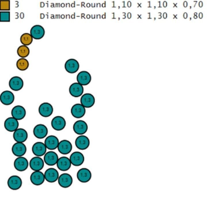 Virgen Guadalupe en forma de corazon 3D print model_11