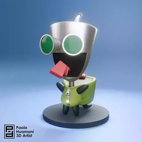 GIR - Invader Zim 3D print model