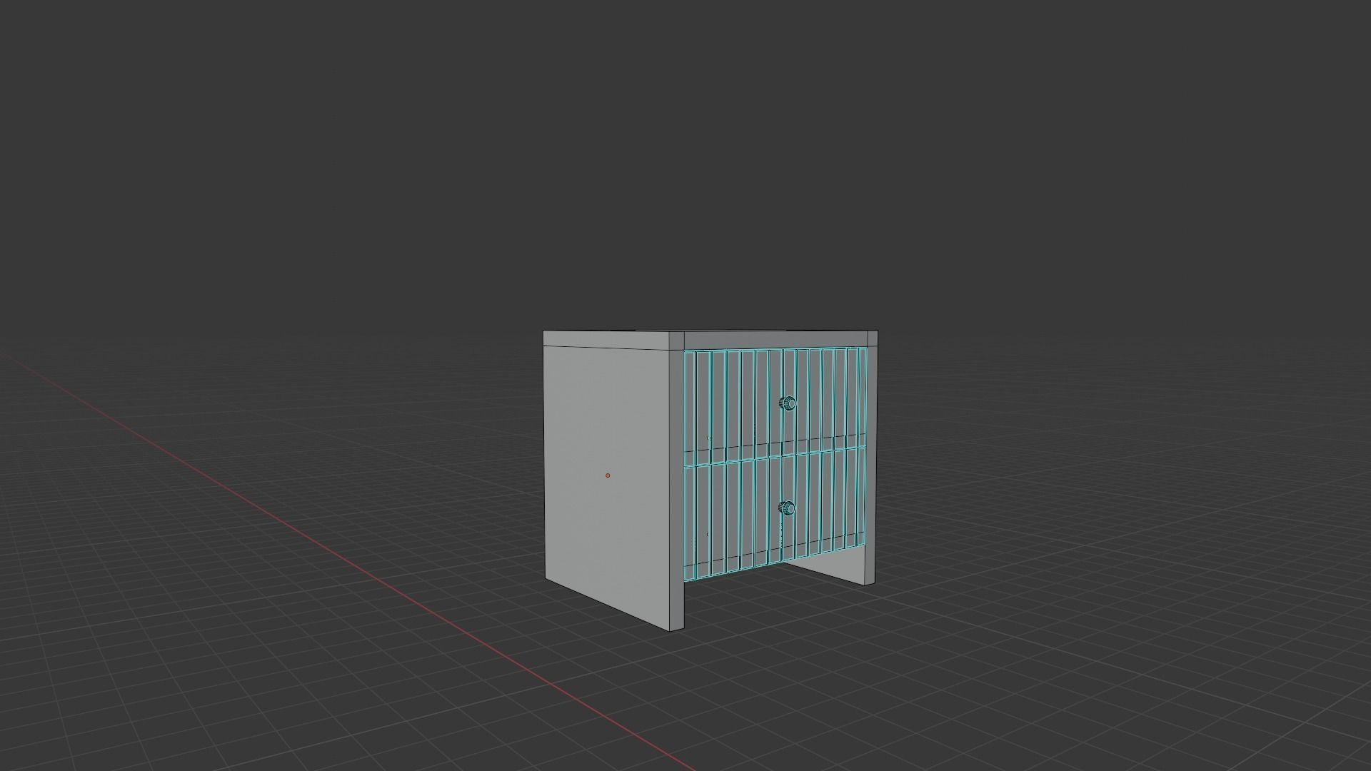 nightstand 3d model 3D model_4