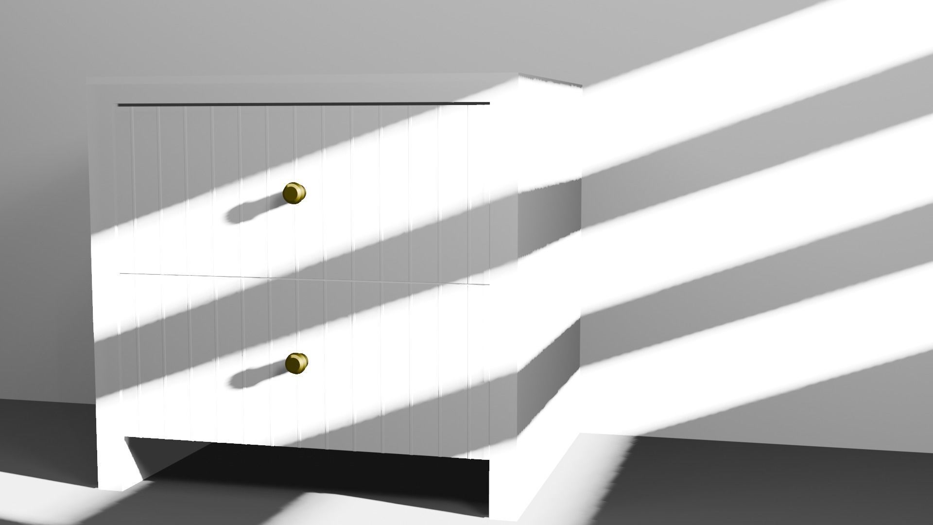 nightstand 3d model 3D model_1